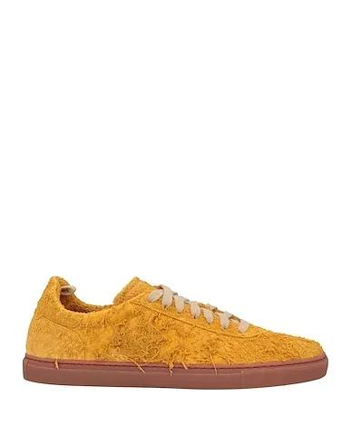 Ocher Leather Sneakers