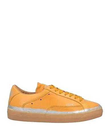 Ocher Leather Sneakers