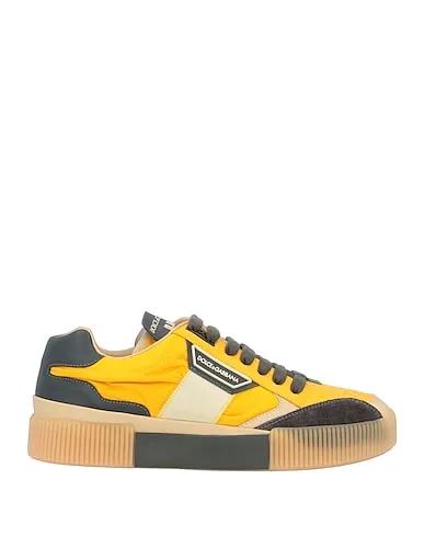 Ocher Leather Sneakers