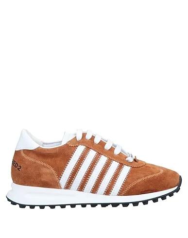 Ocher Leather Sneakers