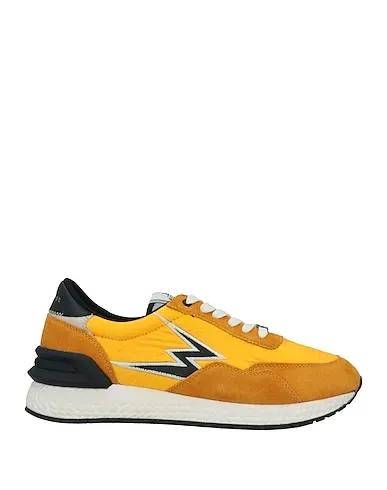Ocher Leather Sneakers