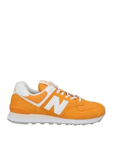 Ocher Leather Sneakers