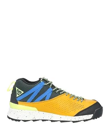 Ocher Leather Sneakers