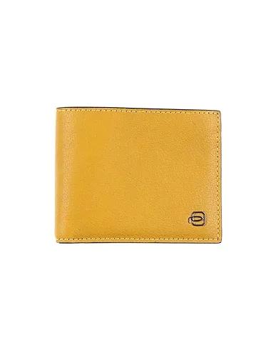 Ocher Leather Wallet