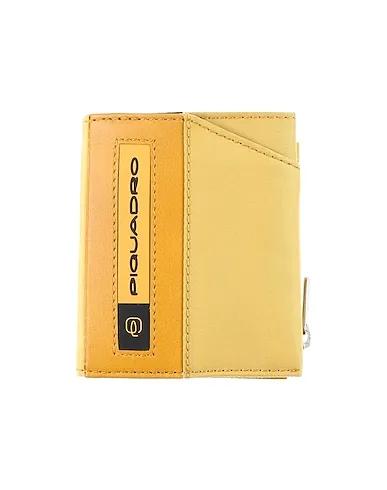 Ocher Leather Wallet