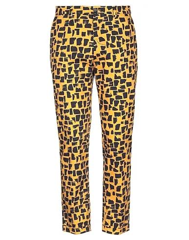 Ocher Plain weave Casual pants