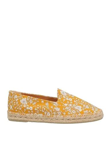 Ocher Plain weave Espadrilles