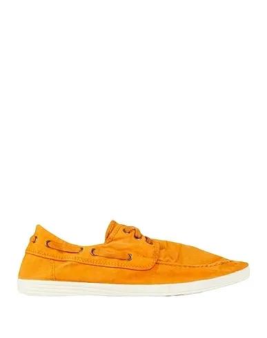 Ocher Plain weave Loafers