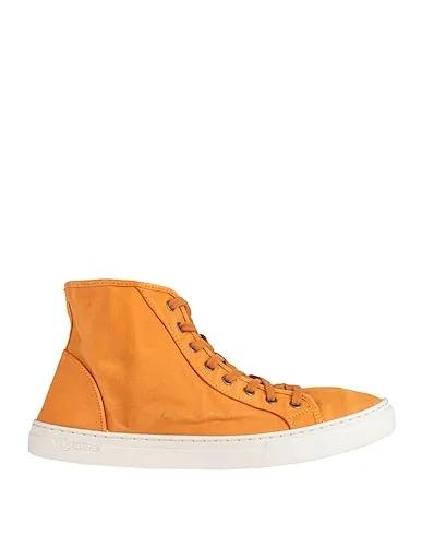 Ocher Plain weave Sneakers