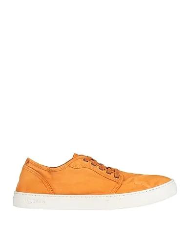 Ocher Plain weave Sneakers