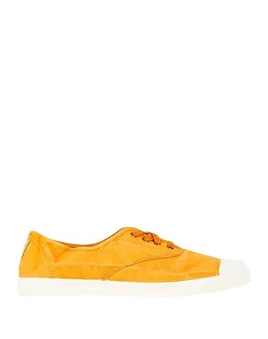Ocher Plain weave Sneakers