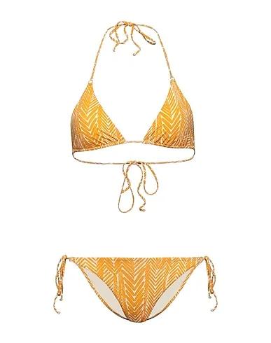 Ocher Synthetic fabric Bikini