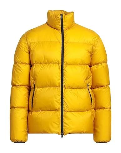 Ocher Techno fabric Shell  jacket