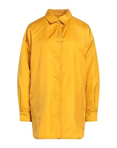 Ocher Techno fabric Solid color shirts & blouses