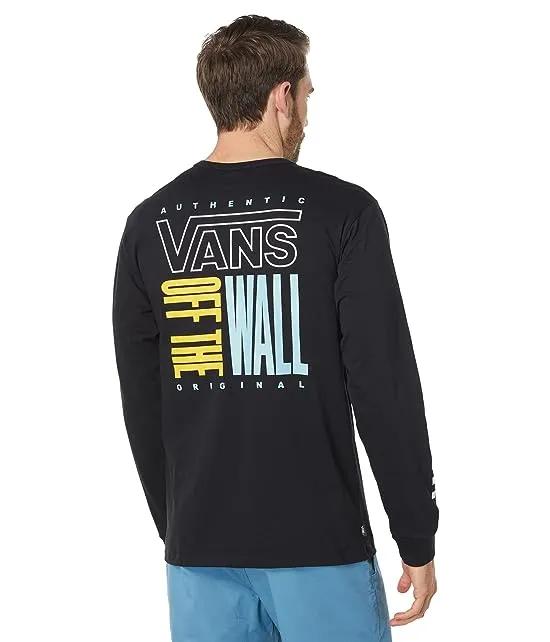Off The Wall Stacked Up Long Sleeve Tee