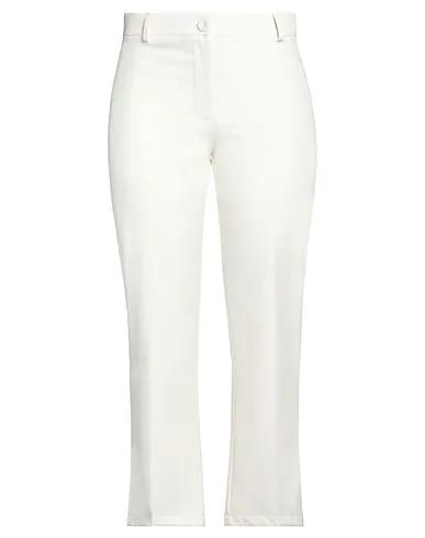 Off white Crêpe Casual pants
