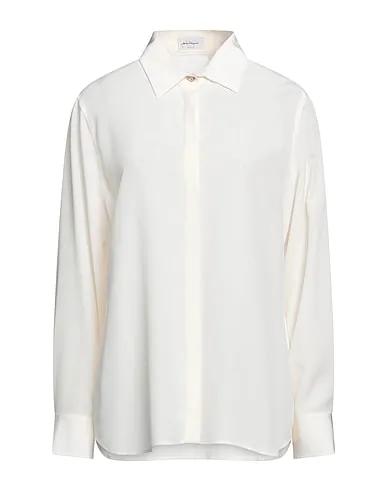 Off white Crêpe Silk shirts & blouses