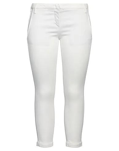Off white Denim Casual pants