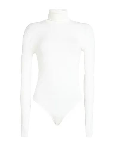 Off white Jersey Lingerie bodysuit
