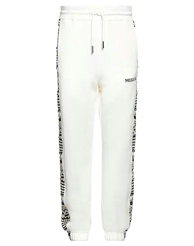 Off white Knitted Casual pants