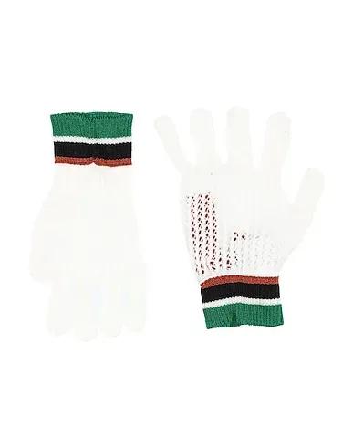 Off white Knitted Gloves