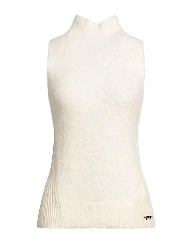Off white Knitted Sleeveless sweater