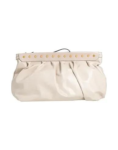 Off white Leather Handbag