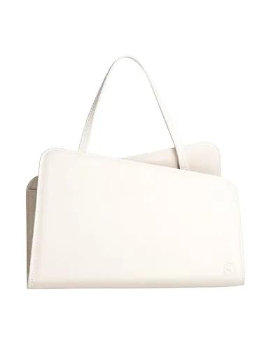 Off white Leather Handbag