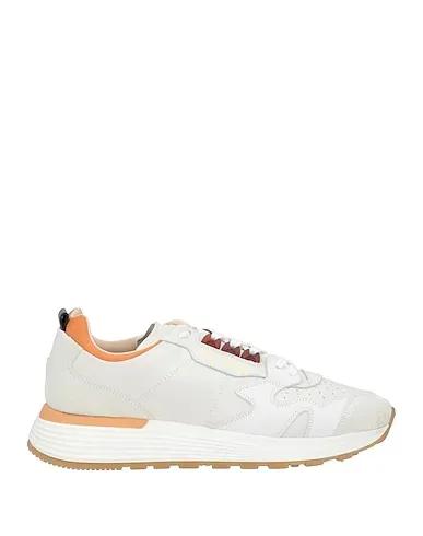 Off white Leather Sneakers