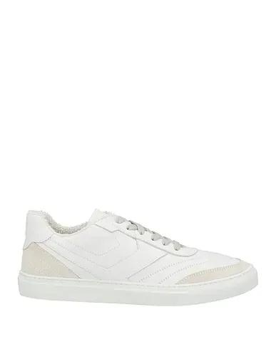 Off white Leather Sneakers