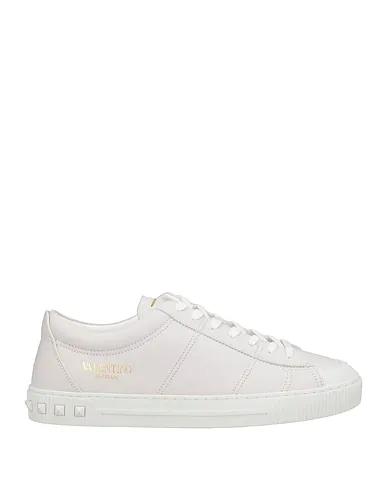 Off white Leather Sneakers