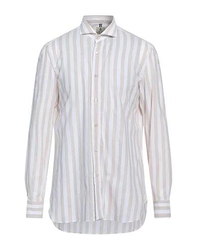 Off white Plain weave Linen shirt