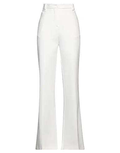 Off white Synthetic fabric Casual pants