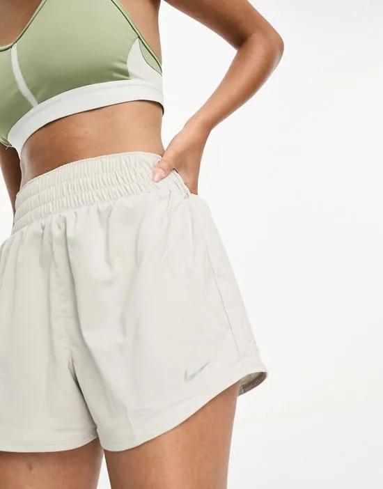 One Dri-Fit 3inch shorts in gray