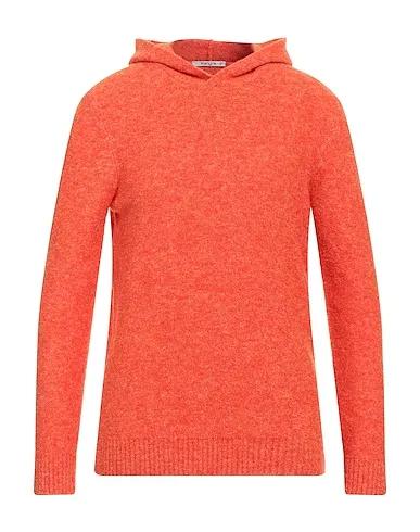 Orange Bouclé Sweater