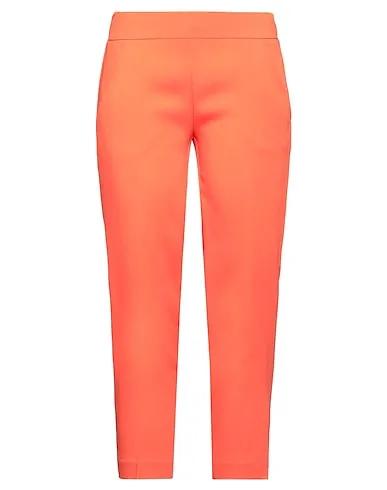 Orange Cady Cropped pants & culottes