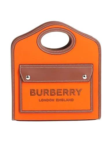 Orange Canvas Handbag