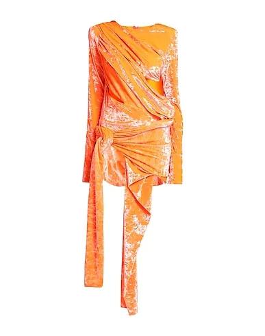 Orange Chenille Jumpsuit/one piece