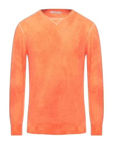 Orange Chenille Sweatshirt