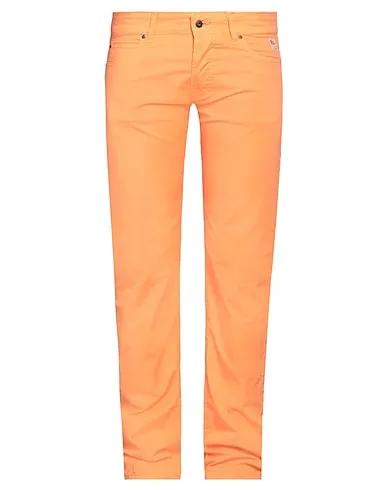 Orange Cotton twill 5-pocket