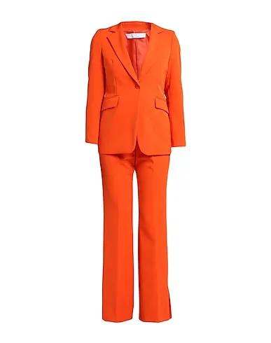 Orange Crêpe Suit