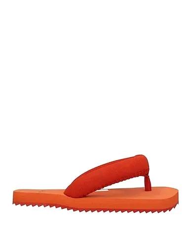 Orange Flip flops
