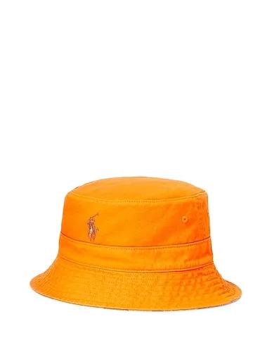 Orange Gabardine Hat