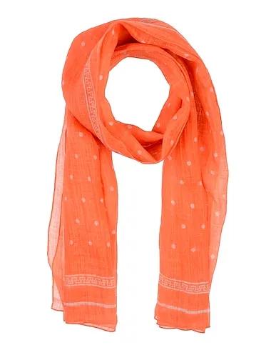 Orange Gauze Scarves and foulards