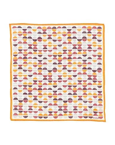 Orange Gauze Scarves and foulards