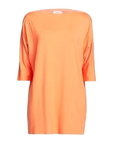Orange Jersey Oversize-T-Shirt