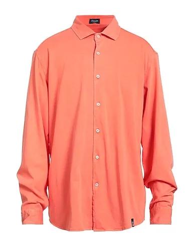 Orange Jersey Solid color shirt