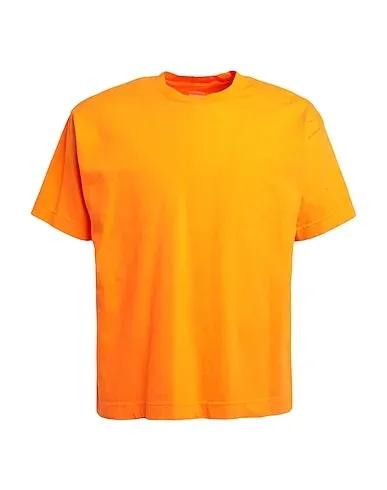 Orange Jersey T-shirt OVERSIZED ORGANIC T-SHIRT