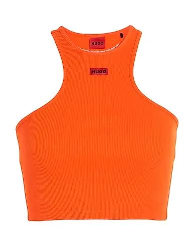 Orange Jersey Top