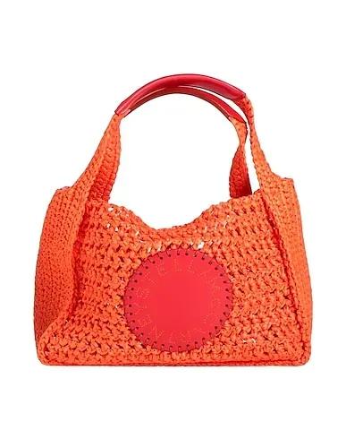 Orange Knitted Handbag